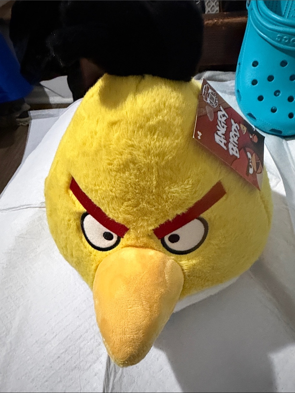 Angry Birds Yellow Plush Bird Toy - Official Angry Birds